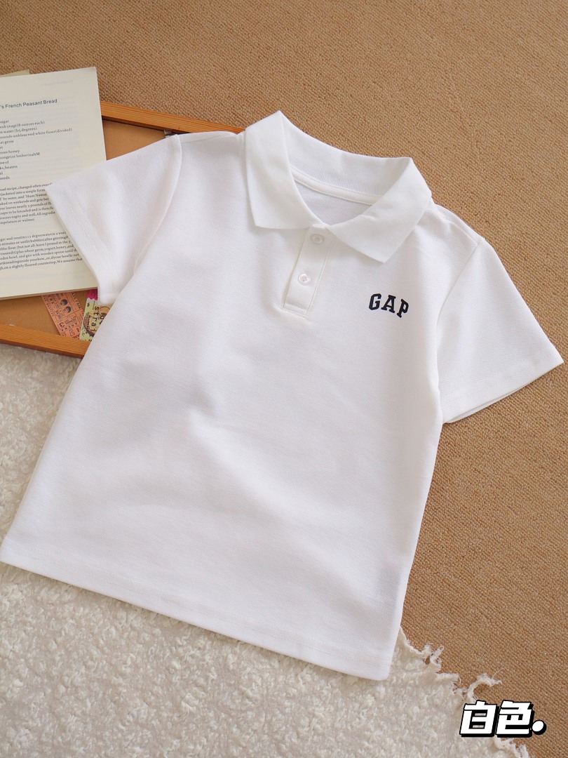 Gap Logo Pique Polo Shirt · A3105 — תמונה 7