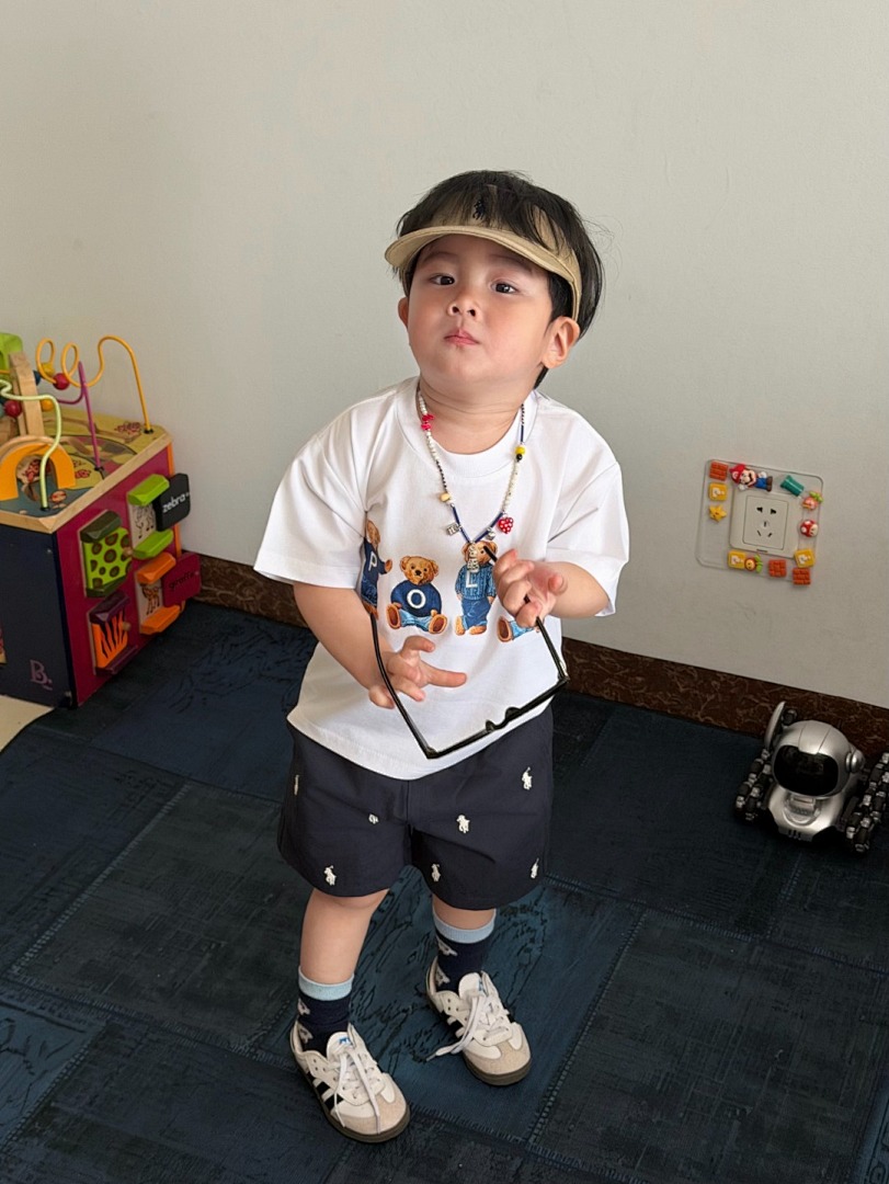 Ralph Lauren Polo Bear Logo Cotton Jersey · A3018 — תמונה 2