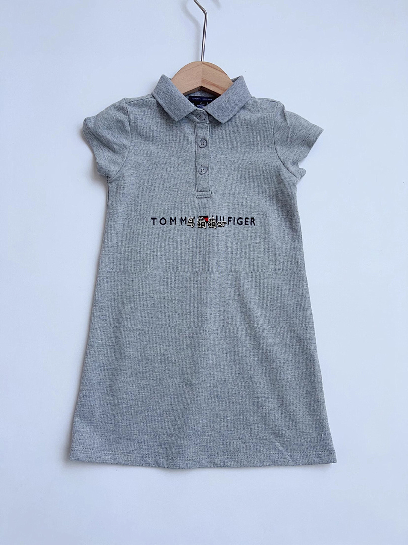 Tommy Hilfiger Kids' Logo Polo Dress · A2399 — תמונה 8