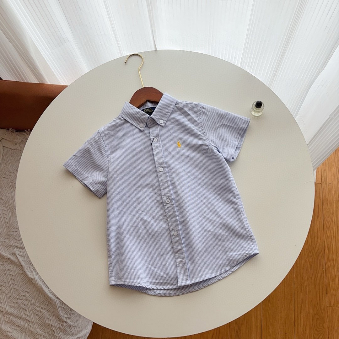 Ralph Lauren Striped Cotton Seersucker Shirt · A3007 — תמונה 20