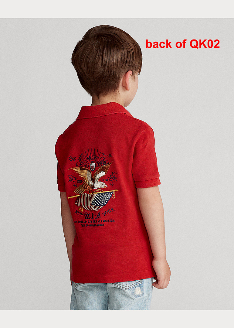 Ralph Lauren Americana Cotton Mesh Polo · A1206 — תמונה 8