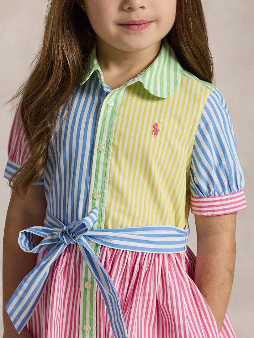 Polo Ralph Lauren Striped Cotton Fun Shirtdress · A2986 — תמונה 9