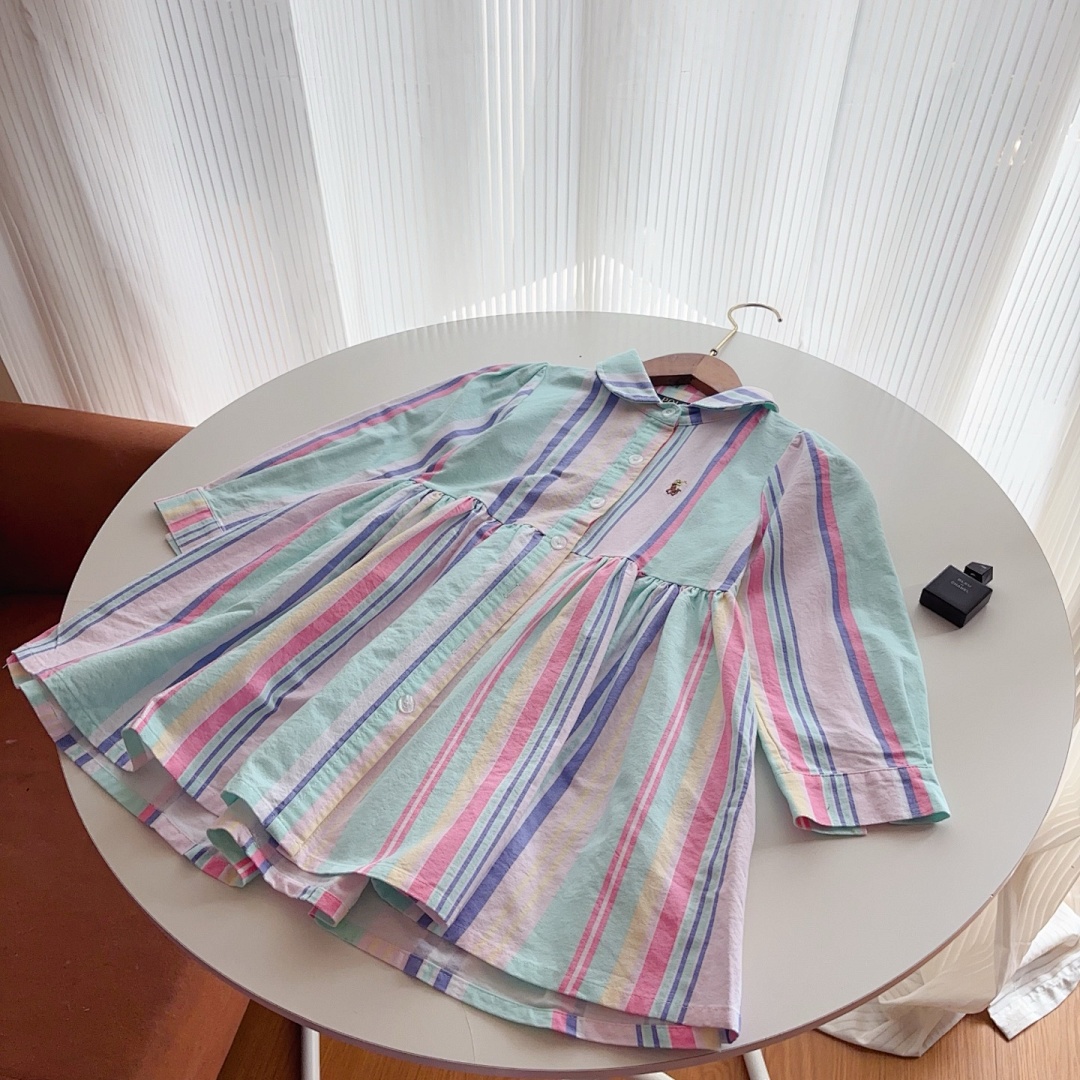 Ralph Lauren Louella Fun Day Striped Shirtdress · A2984 — תמונה 16