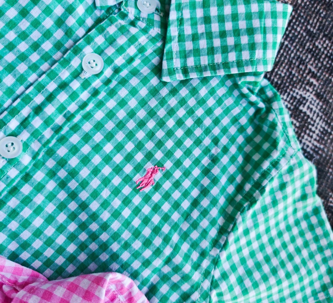 Ralph Lauren Gingham Cotton Poplin Shirt · A3068 — תמונה 7