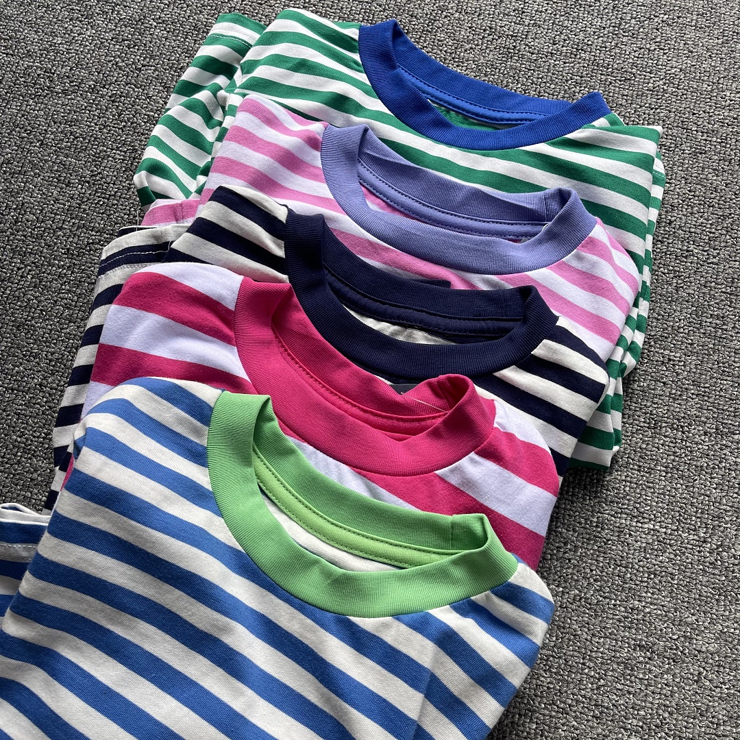 Ralph Lauren Striped Cotton Jersey T-Shirt · A3145 — תמונה 13