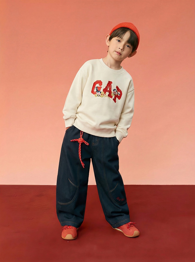 Gap Kids Graphic Logo Sweatshirt · A2889 — תמונה 37