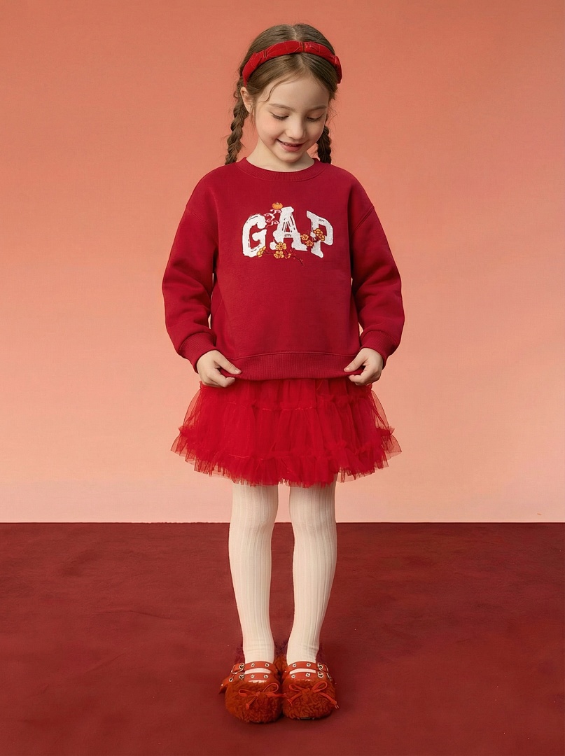 Gap Kids Graphic Logo Sweatshirt · A2889 — תמונה 18