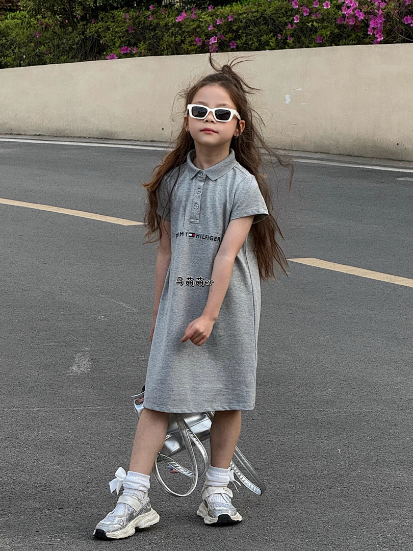 Tommy Hilfiger Kids' Logo Polo Dress · A2399 — תמונה 17