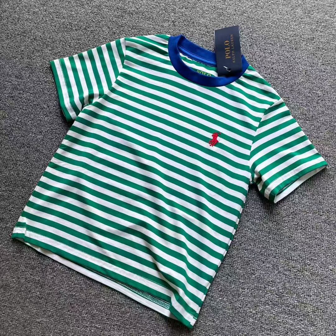 Ralph Lauren Striped Cotton Jersey T-Shirt · A3145 — תמונה 4