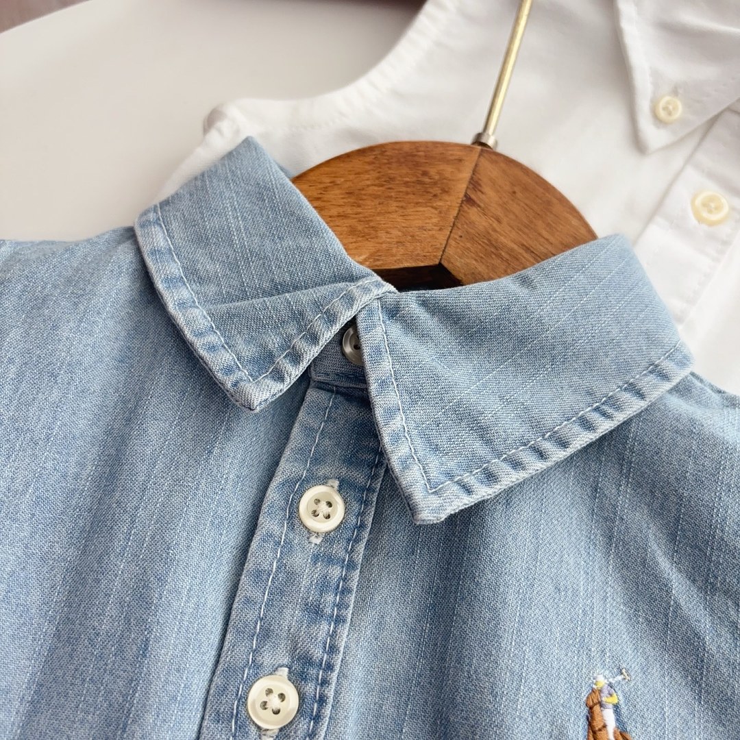 Ralph Lauren Belted Chambray Shirtdress · A3173 — תמונה 14