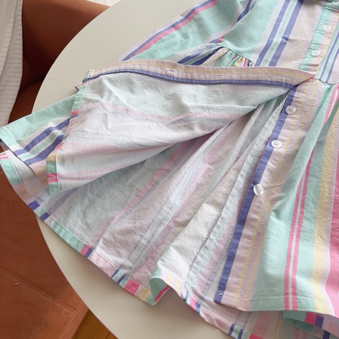 Ralph Lauren Louella Fun Day Striped Shirtdress · A2984 — תמונה 7