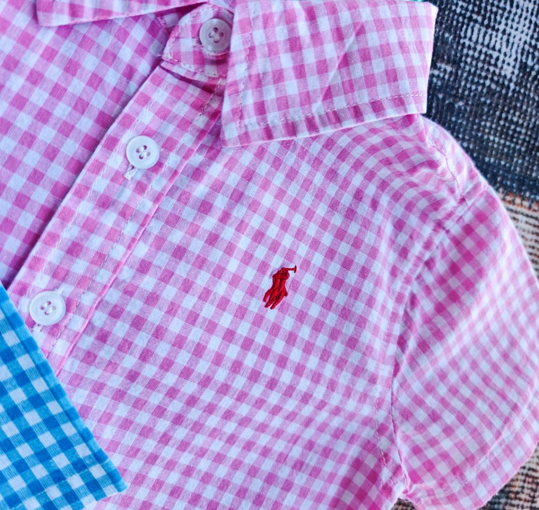Ralph Lauren Gingham Cotton Poplin Shirt · A3068 — תמונה 8