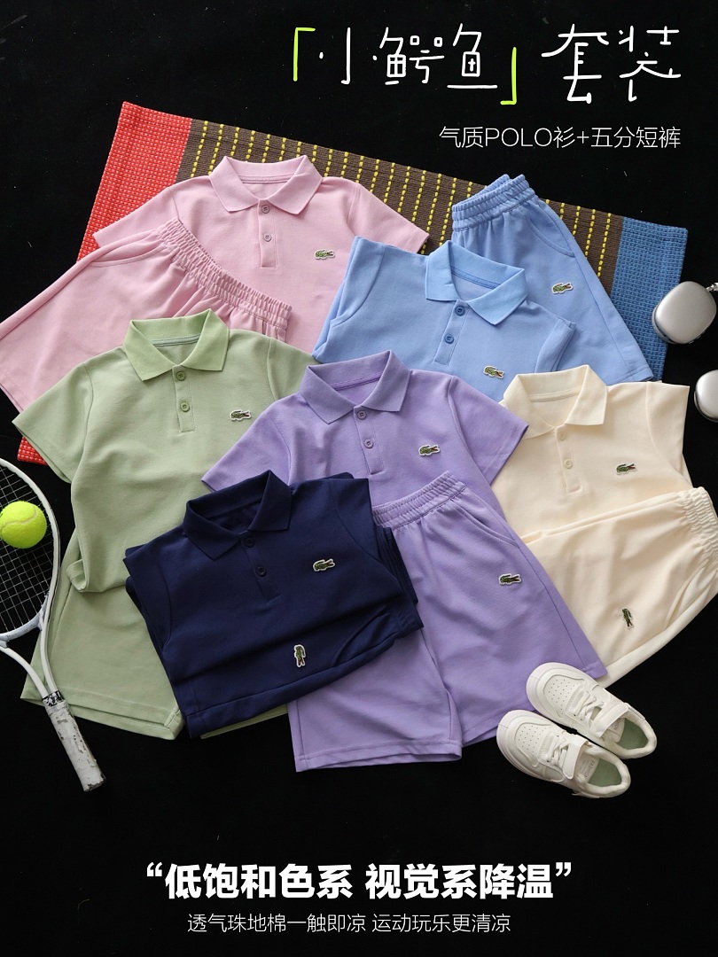 Lacoste Scalloped Collar Piqué Polo · A3242