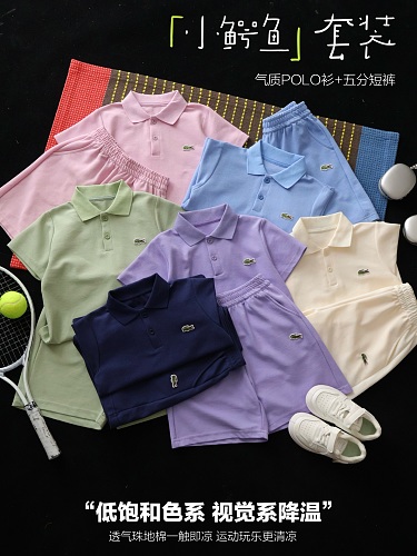 Lacoste Scalloped Collar Piqué Polo · A3242