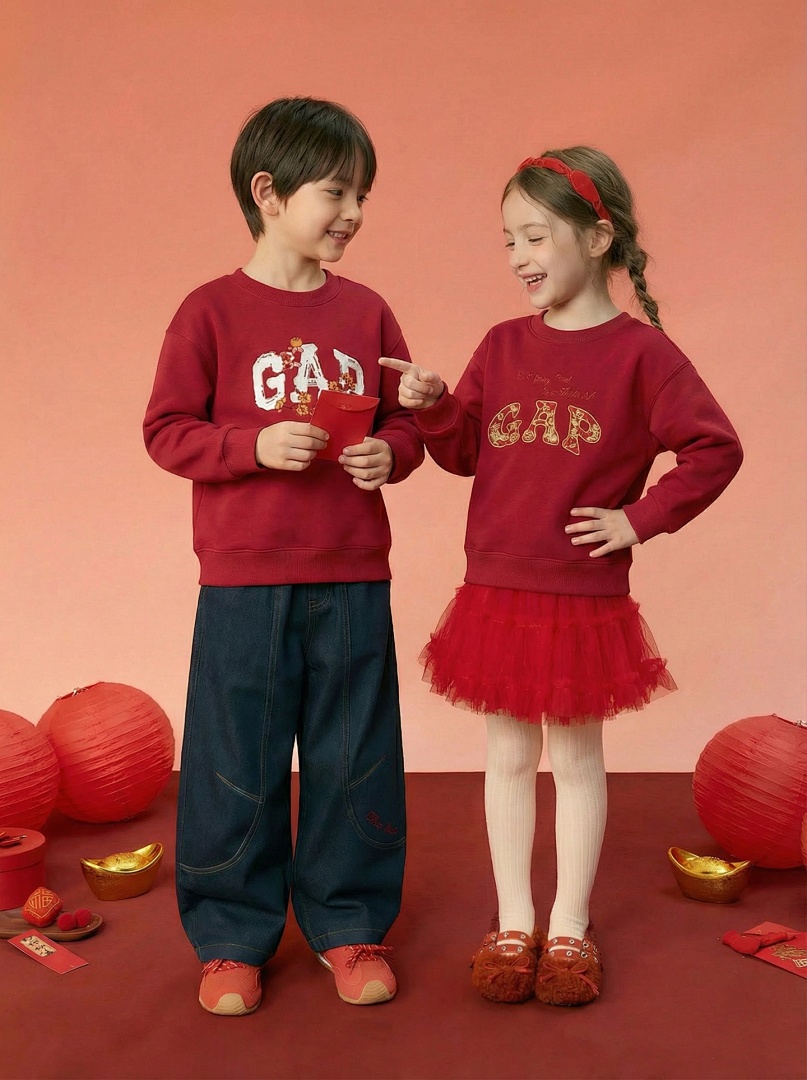 Gap Kids Graphic Logo Sweatshirt · A2889 — תמונה 51
