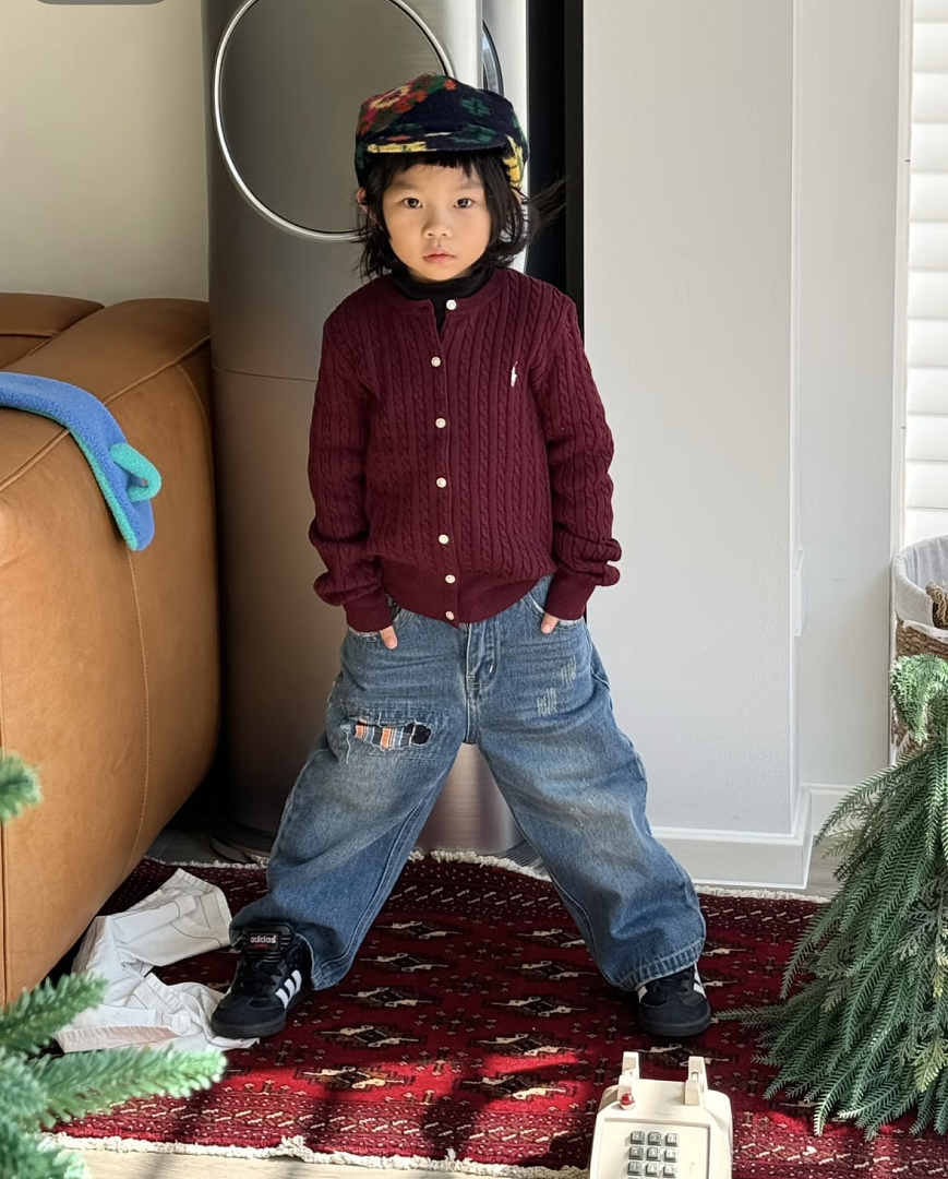 Ralph Lauren Polo Bear Mini-Cable Cotton Cardigan · A3288 — תמונה 28