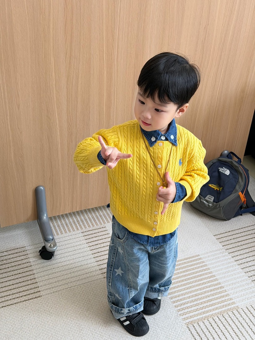 Polo Ralph Lauren Cable Knit Cotton Cardigan · A3329 — תמונה 32