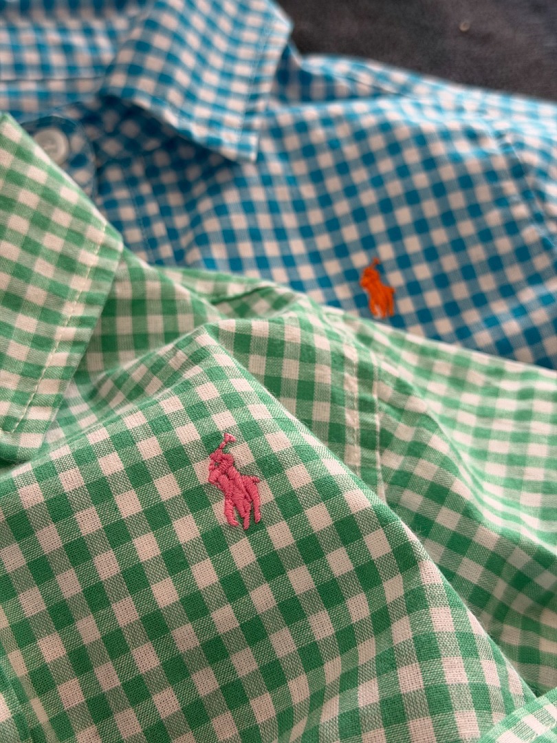 Ralph Lauren Gingham Cotton Poplin Shirt · A3068 — תמונה 18