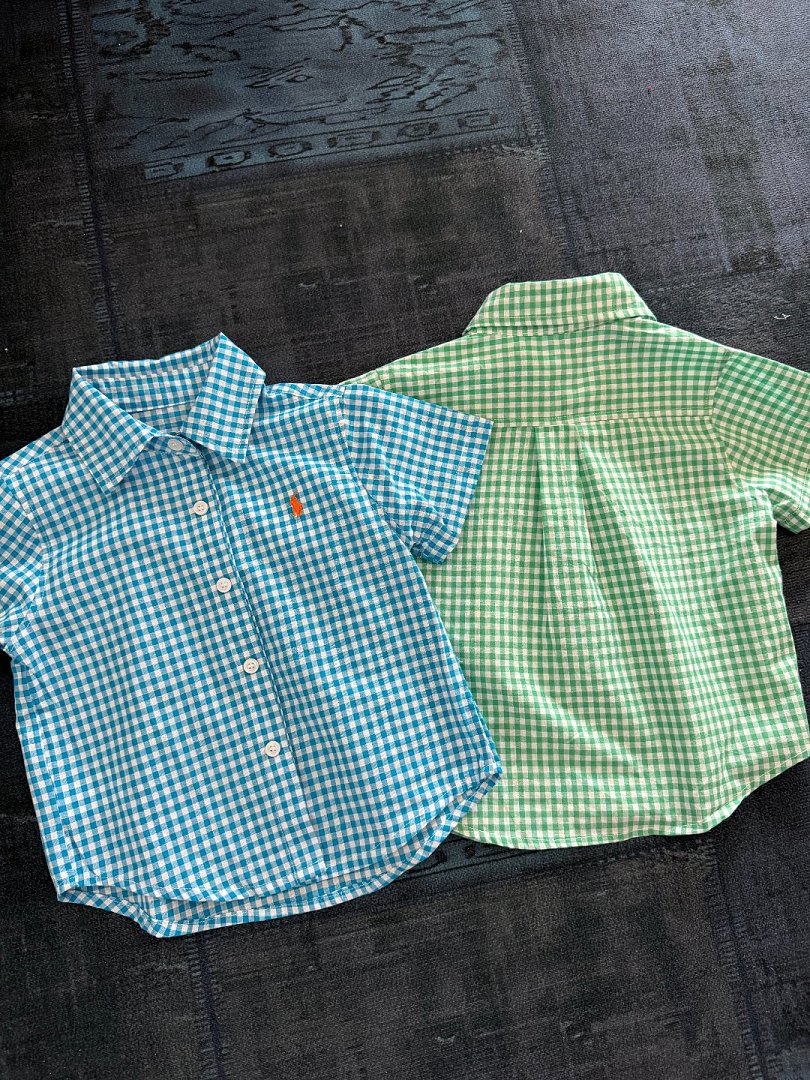 Ralph Lauren Gingham Cotton Poplin Shirt · A3068 — תמונה 22