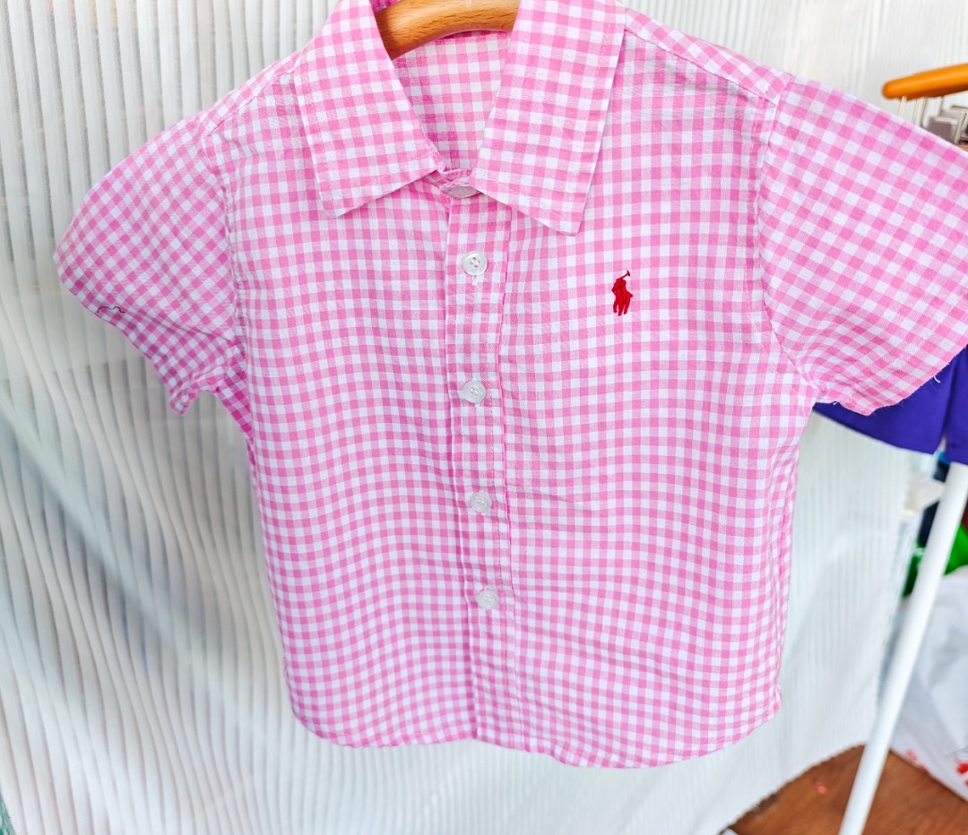 Ralph Lauren Gingham Cotton Poplin Shirt · A3068 — תמונה 5