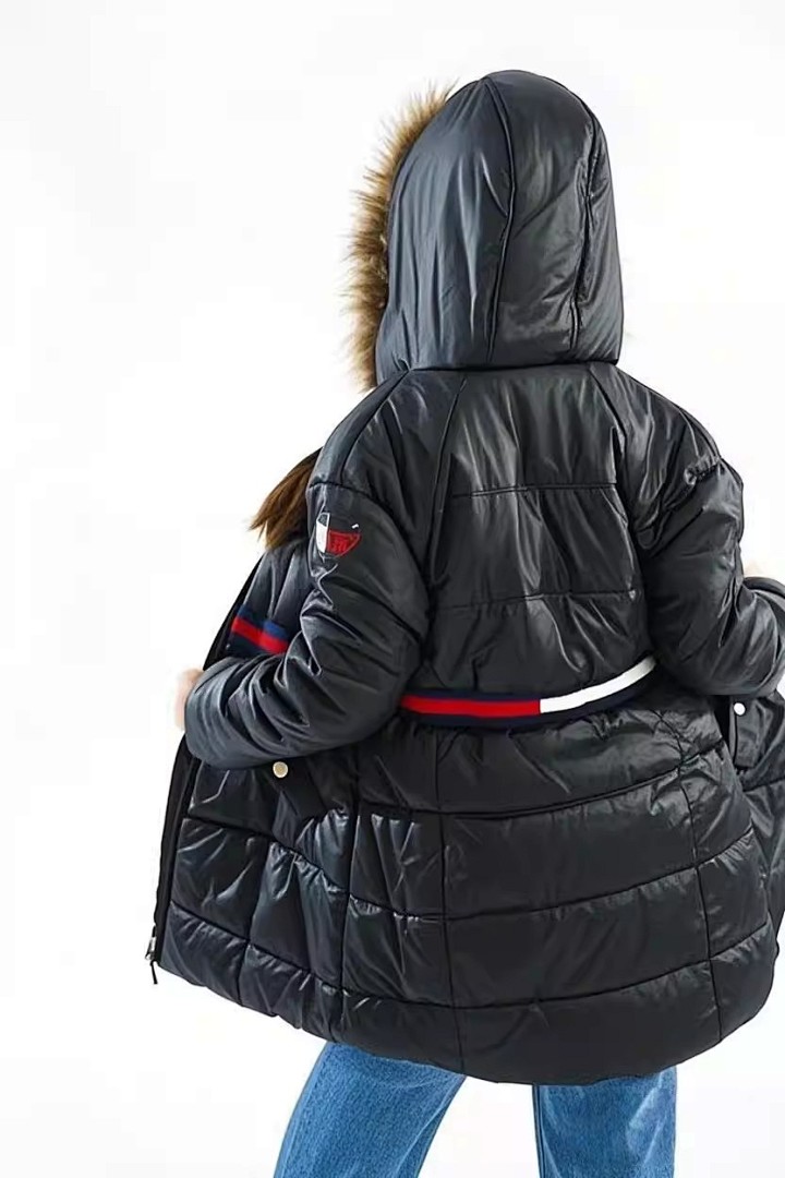 Tommy Hilfiger Longline Signature Puffer Jacket · A2901 — תמונה 33