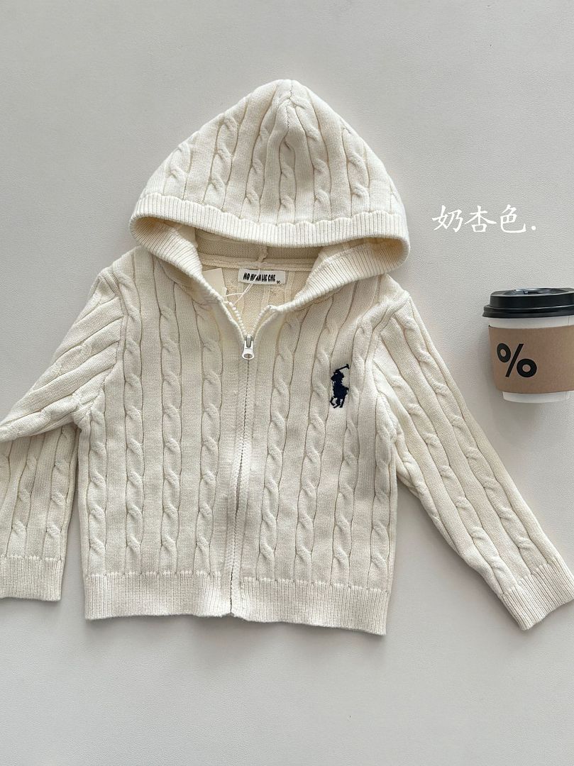Polo Ralph Lauren Cable Knit Hoodie · A3326 — תמונה 8