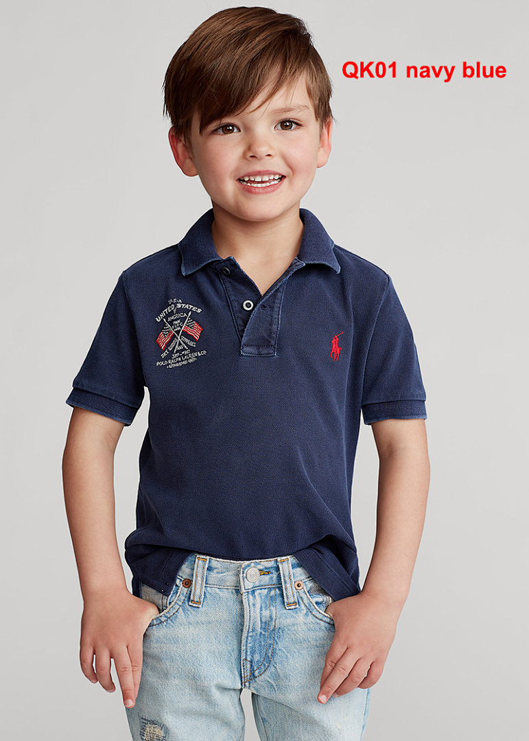 Ralph Lauren Americana Cotton Mesh Polo · A1206