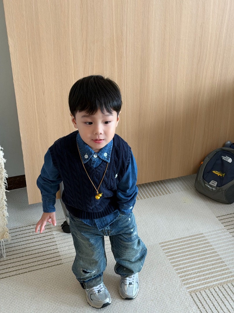 Polo Ralph Lauren Cable-Knit Cotton Sweater Vest · A3331 — תמונה 11