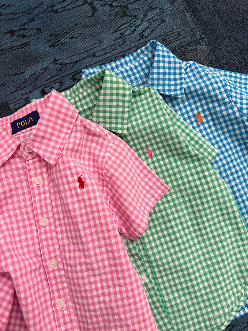 Ralph Lauren Gingham Cotton Poplin Shirt · A3068 — תמונה 27
