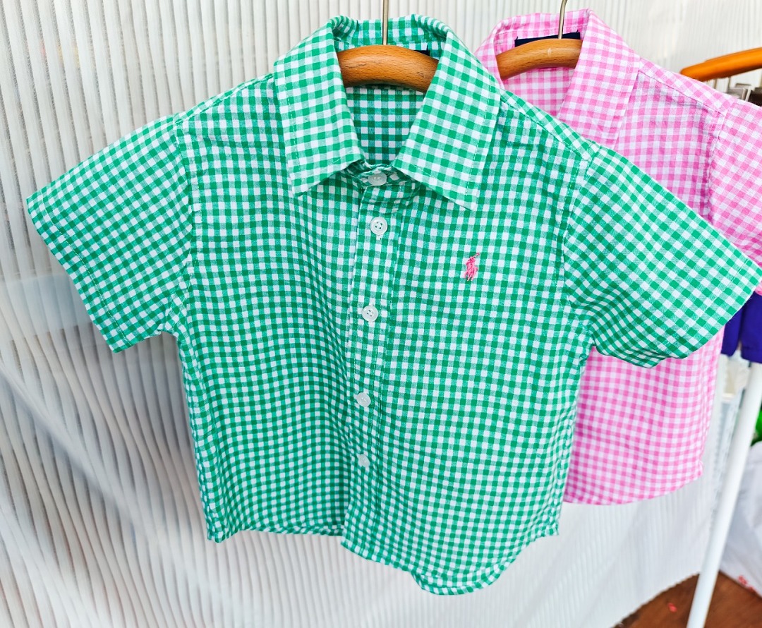 Ralph Lauren Gingham Cotton Poplin Shirt · A3068 — תמונה 10