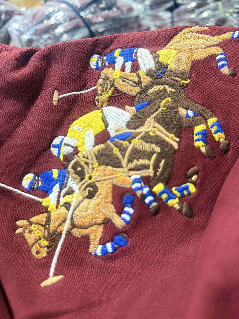 Ralph Lauren Triple-Pony Fleece Hoodie · A2870 — תמונה 5