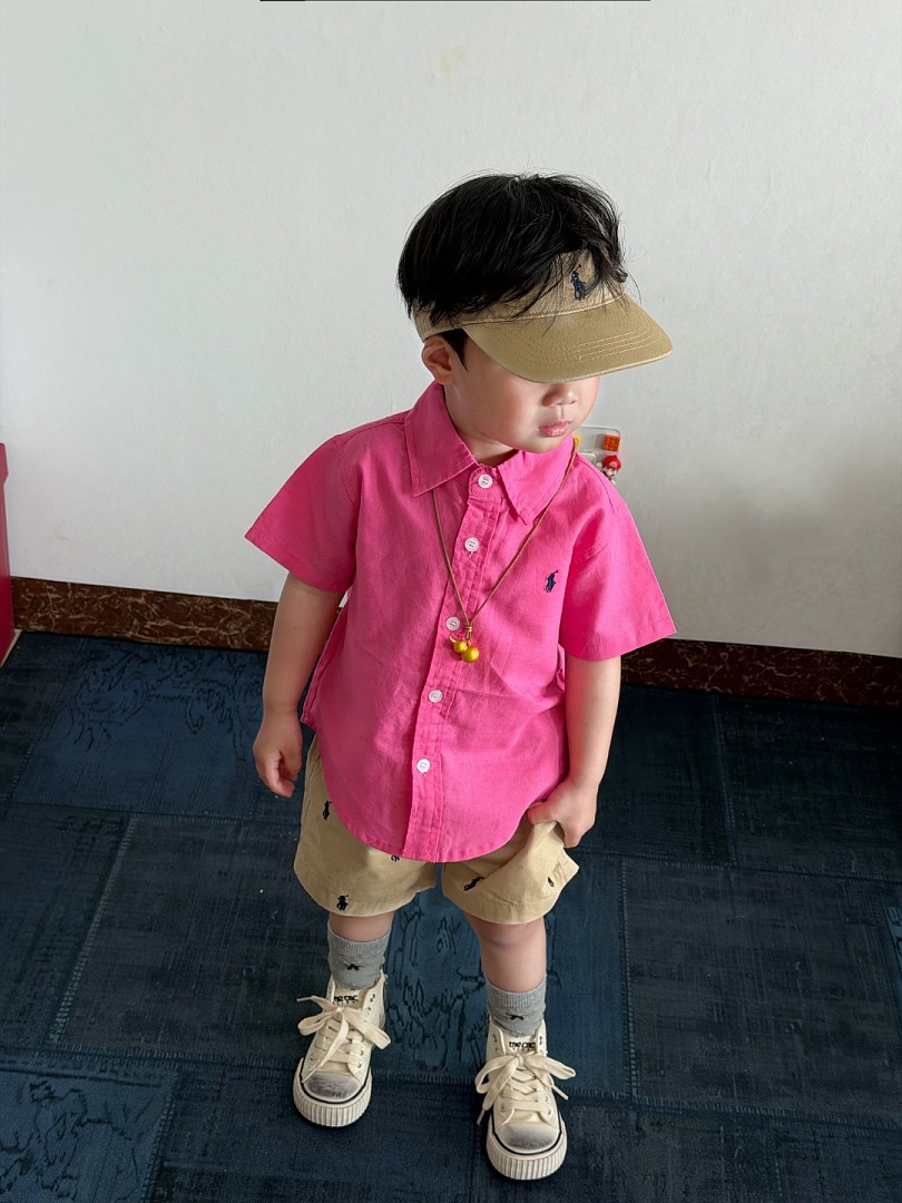 Polo Ralph Lauren Linen Short-Sleeve Sport Shirt · A3067 — תמונה 12