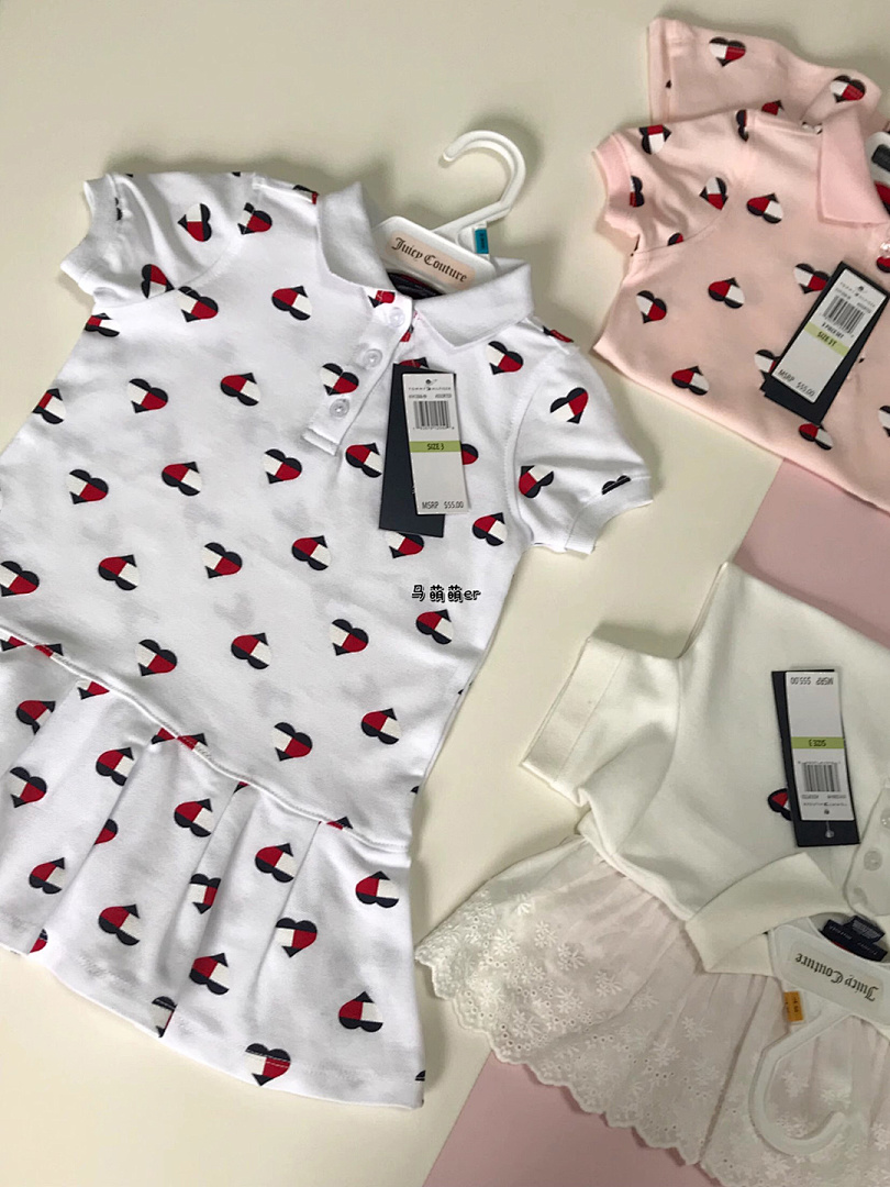 Tommy Hilfiger Heart Logo Pleated Polo Dress · A2398 — תמונה 5