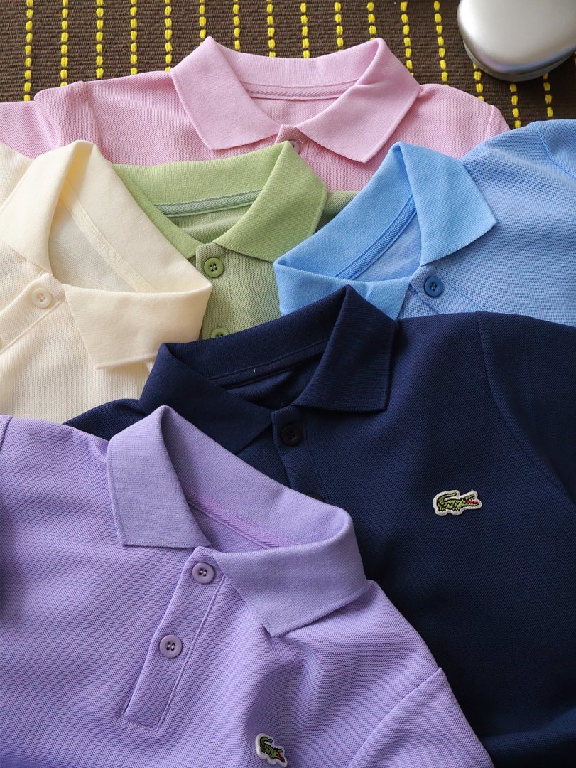 Lacoste Scalloped Collar Piqué Polo · A3242 — תמונה 34