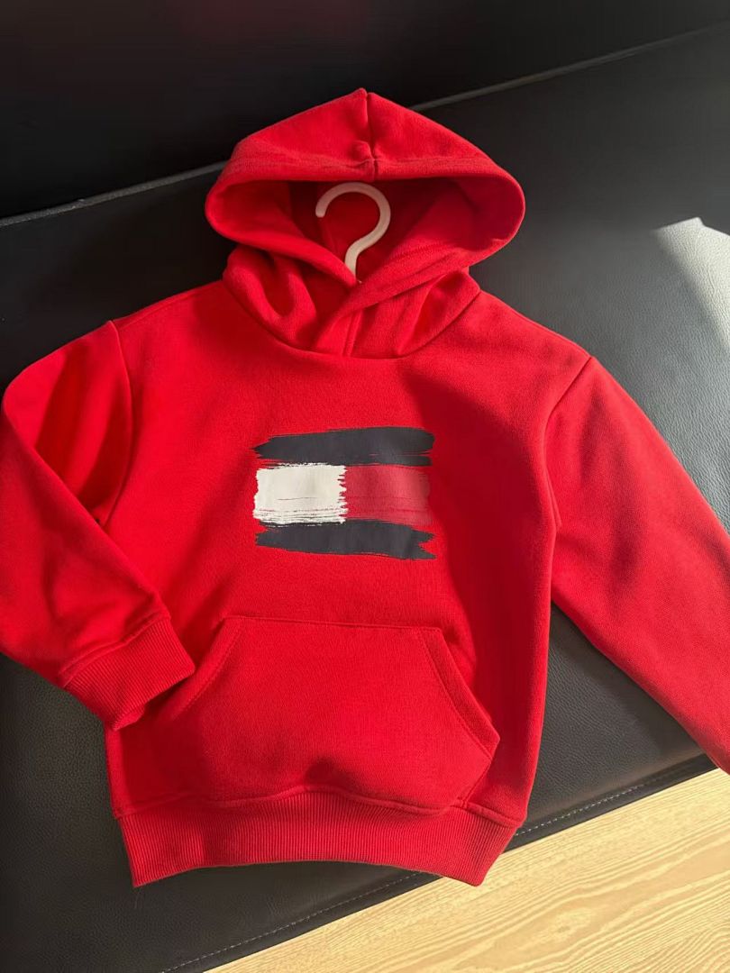 Tommy Hilfiger Paintbrush Flag Hoodie · A2807 — תמונה 11