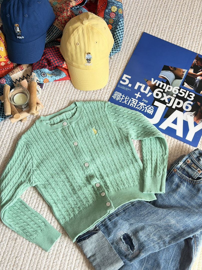 Polo Ralph Lauren Cable Knit Cardigan · A3328 — תמונה 11