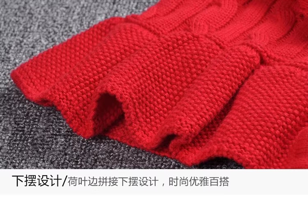 Ralph Lauren Cable-Knit Cotton Peplum Sweater · A2848 — תמונה 7