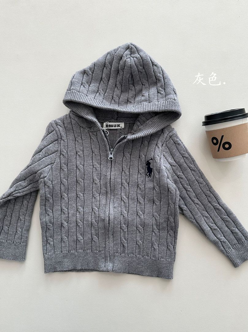 Polo Ralph Lauren Cable Knit Hoodie · A3326 — תמונה 6