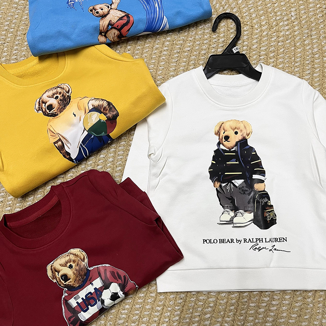 Ralph Lauren Polo Bear Fleece Sweatshirt · A2244 — תמונה 13