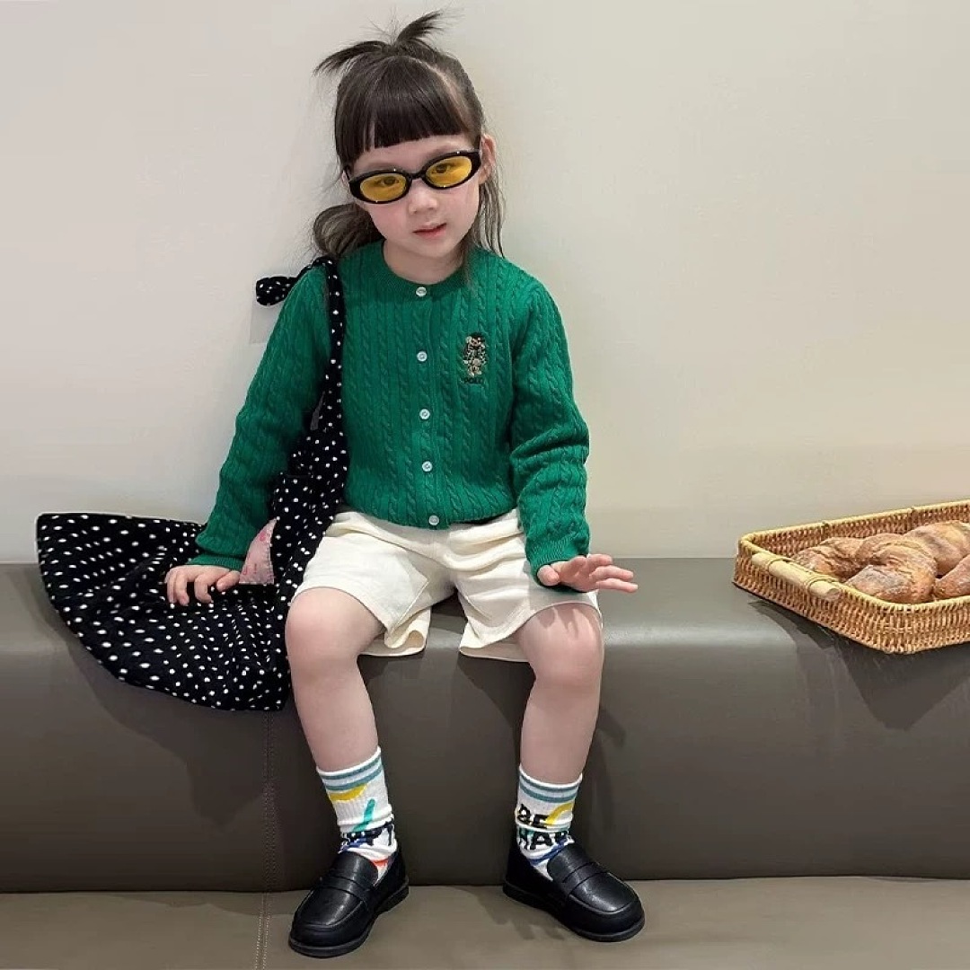 Ralph Lauren Polo Bear Mini-Cable Cotton Cardigan · A3288 — תמונה 18