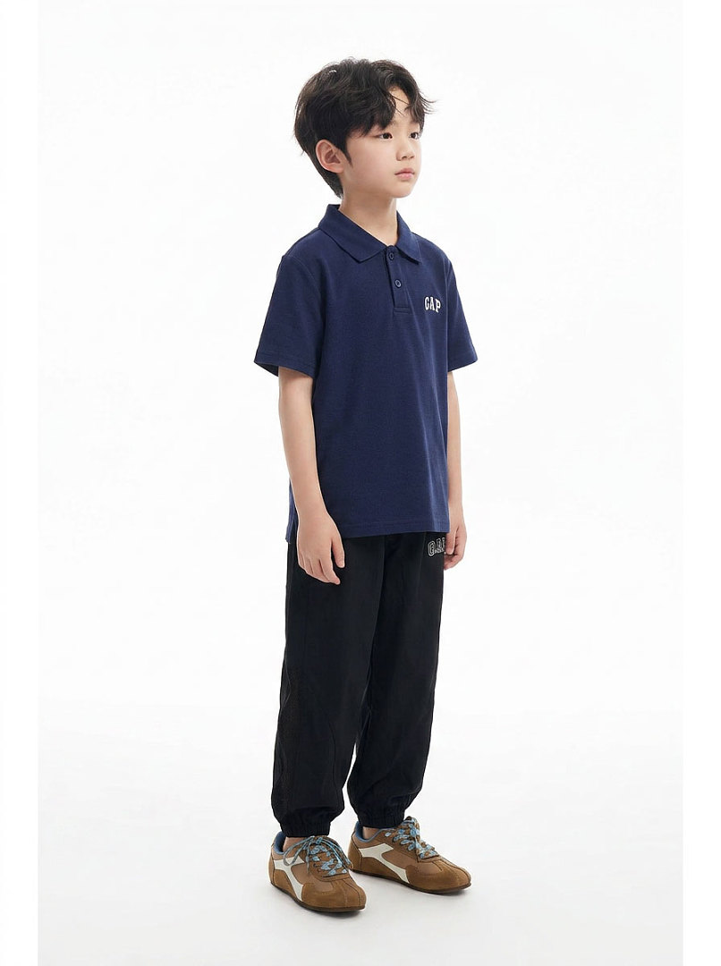 Gap Logo Pique Polo Shirt · A3105 — תמונה 22