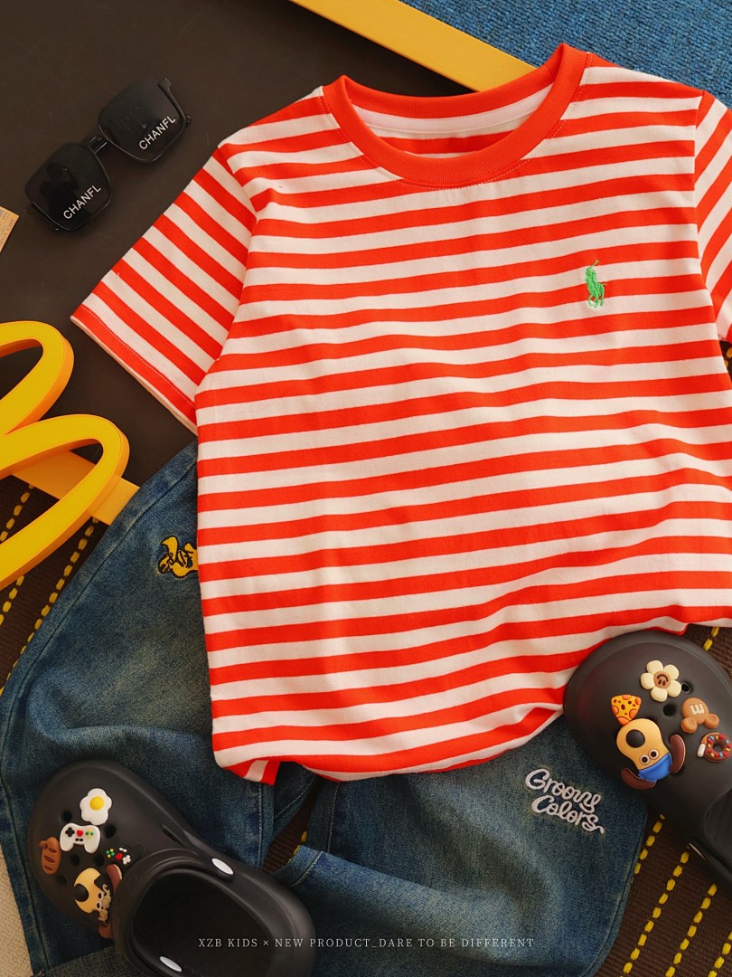 Ralph Lauren Striped Cotton Jersey Tee · A3028 — תמונה 17