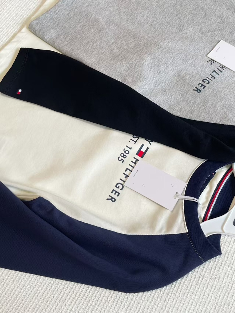 Tommy Hilfiger Kids' Raglan Colorblock T-Shirt · A2650 — תמונה 13