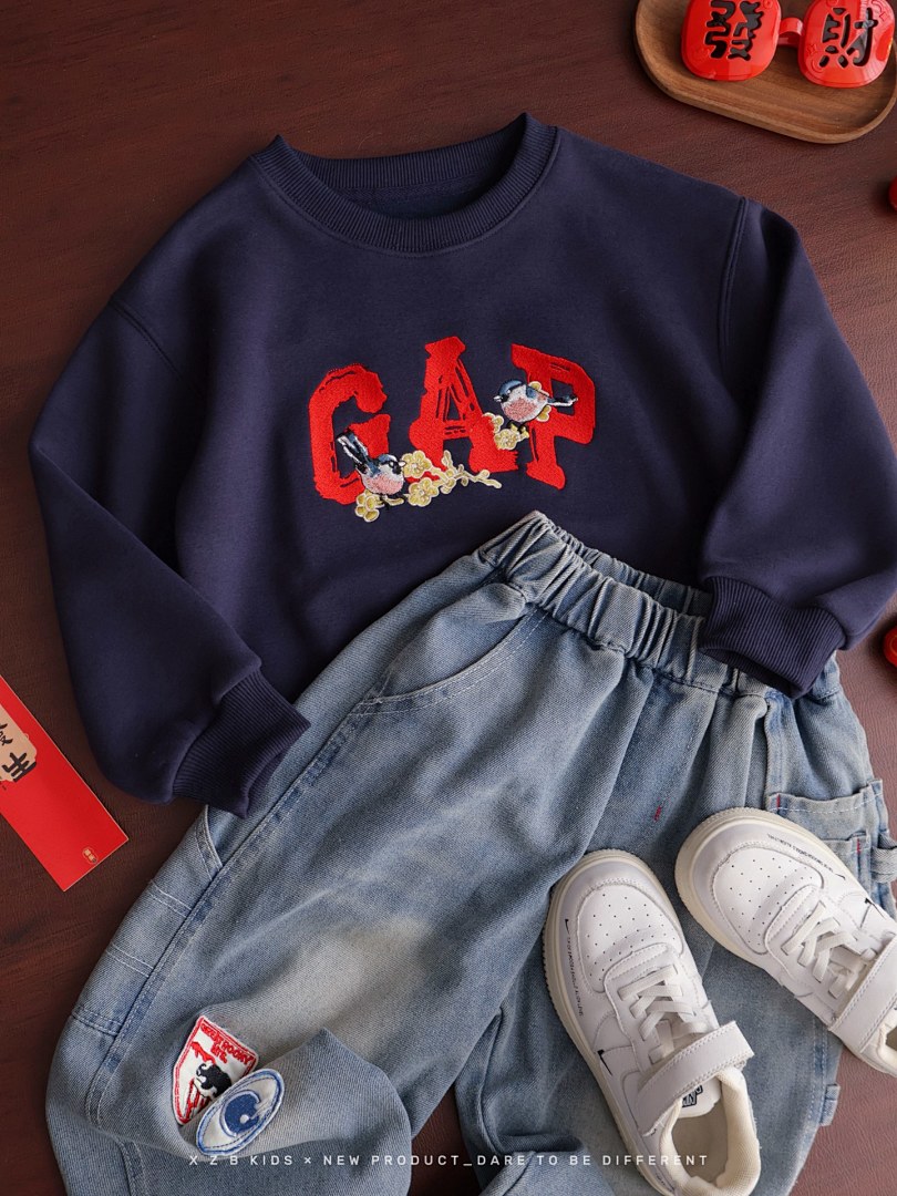 Gap Kids Graphic Logo Sweatshirt · A2889 — תמונה 29