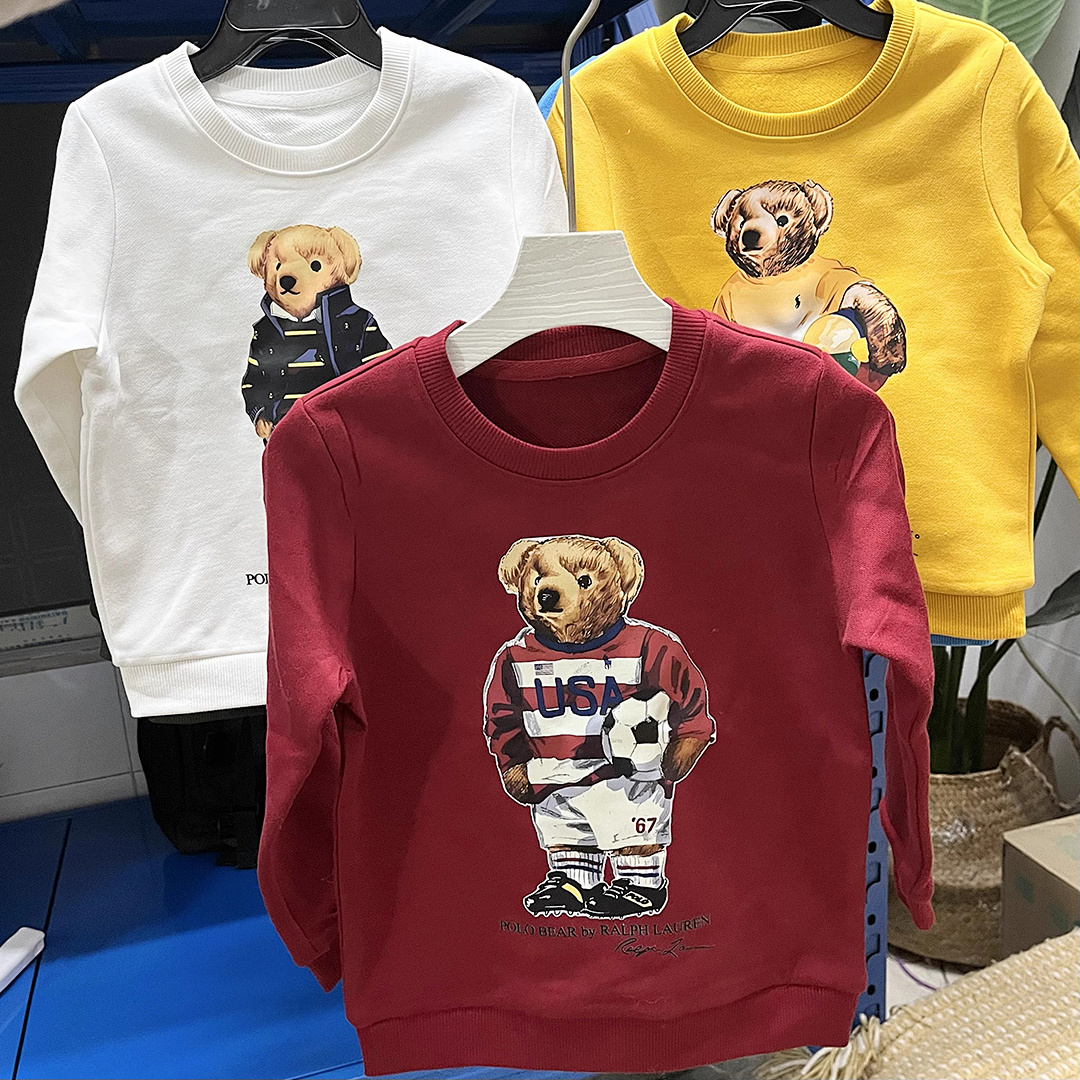 Ralph Lauren Polo Bear Fleece Sweatshirt · A2244 — תמונה 11