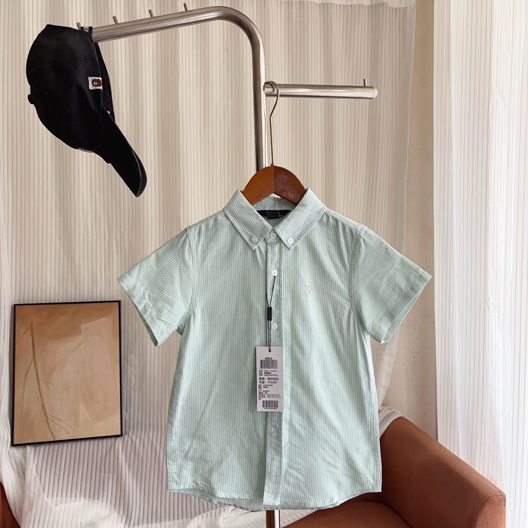 Ralph Lauren Striped Cotton Seersucker Shirt · A3007 — תמונה 26