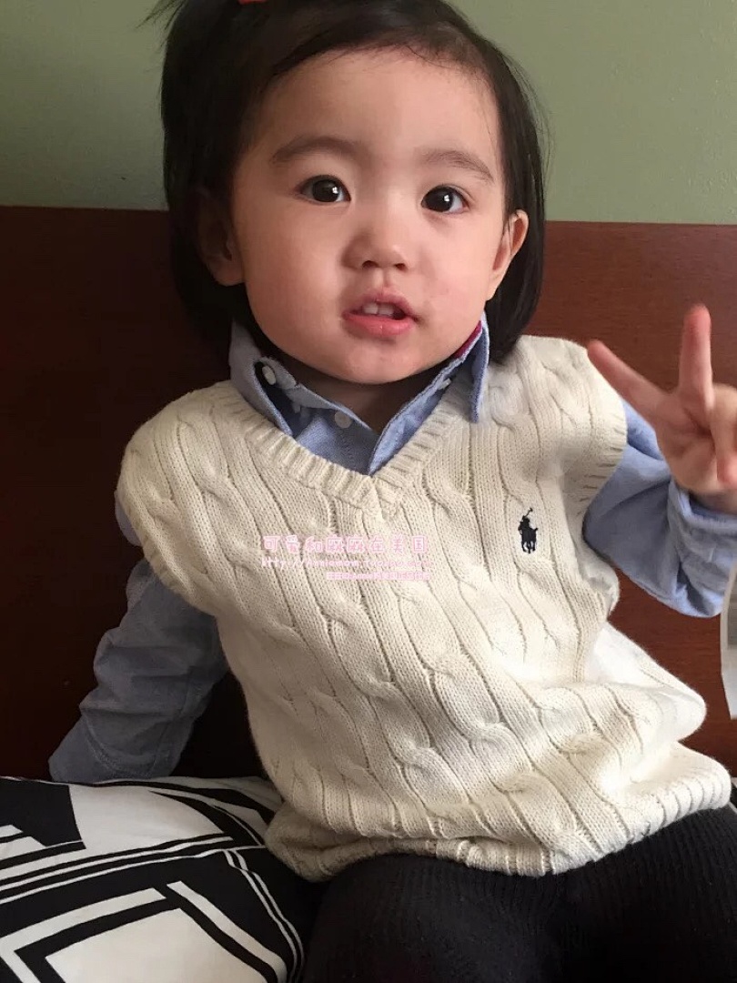 Ralph Lauren Cable-Knit Cotton Sweater Vest · A845 — תמונה 14