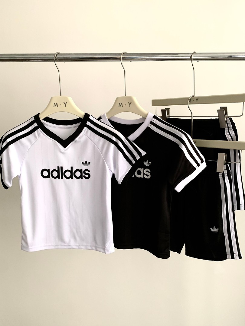Adidas Jersey Short Tee Set · A3215 — תמונה 30