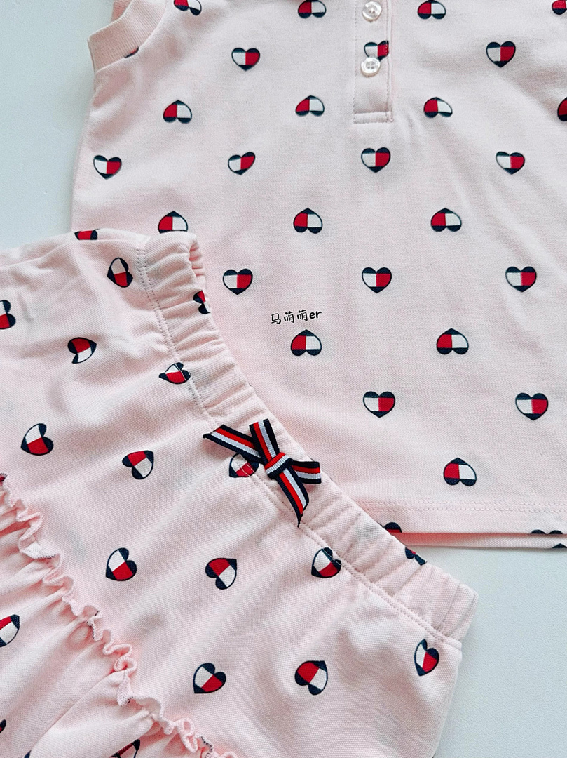 Tommy Hilfiger Heart Logo Pleated Polo Dress · A2415 — תמונה 8