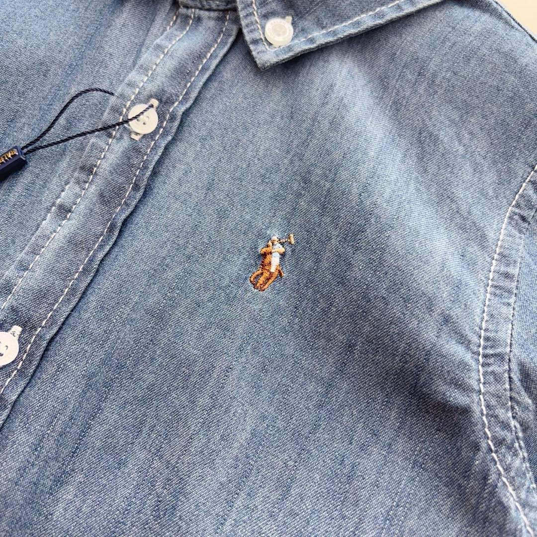 Ralph Lauren Denim Polo Pony Shirt · A2595 — תמונה 16